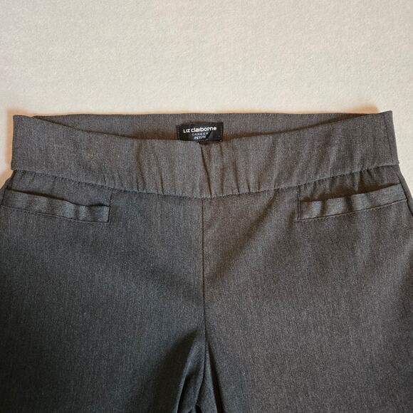 Croft & Barrow Perfectly Slimming Stretchy Straight Leg Pull-On Pants 8 Petite - Picture 3 of 12